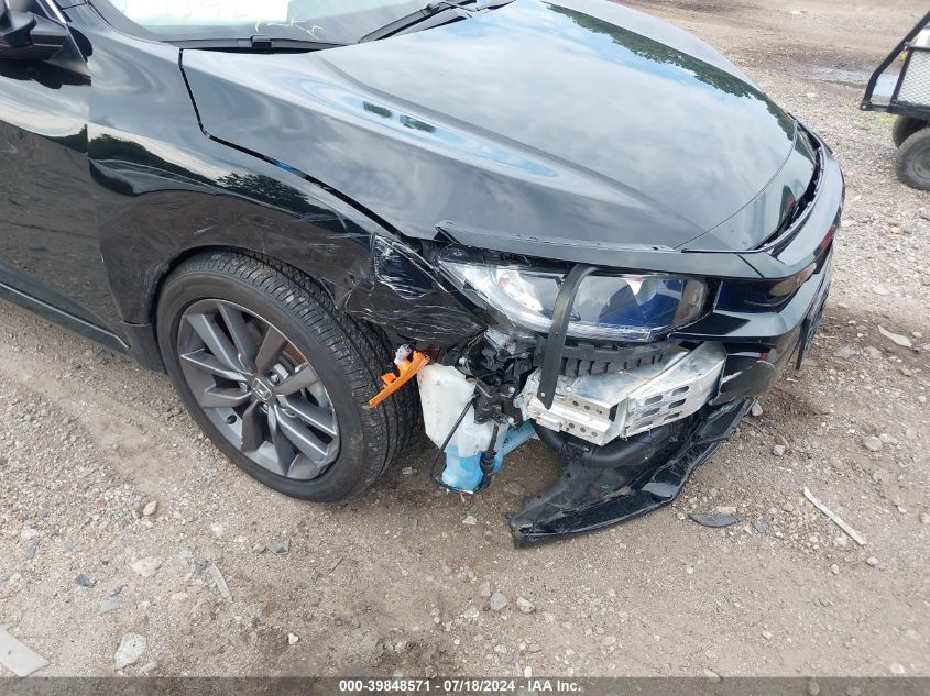 2019 Honda Civic Ex VIN: 2HGFC1F37KH651392 Lot: 39848571