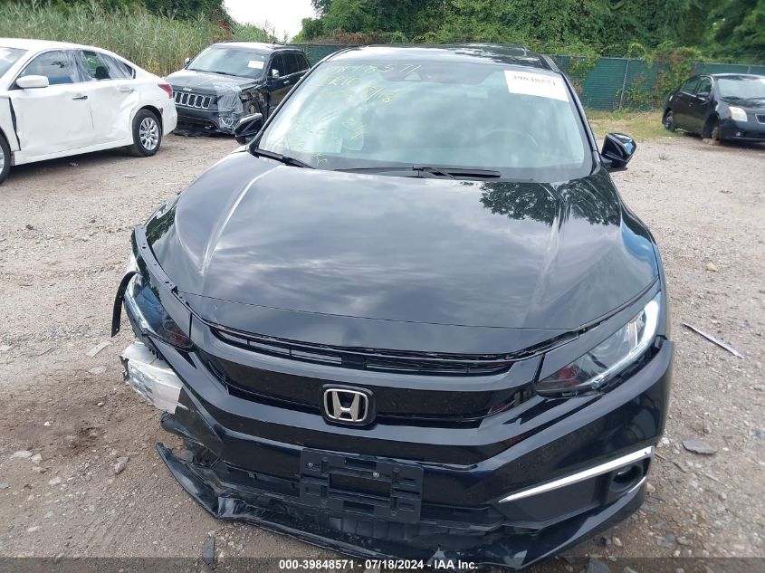 2019 Honda Civic Ex VIN: 2HGFC1F37KH651392 Lot: 39848571