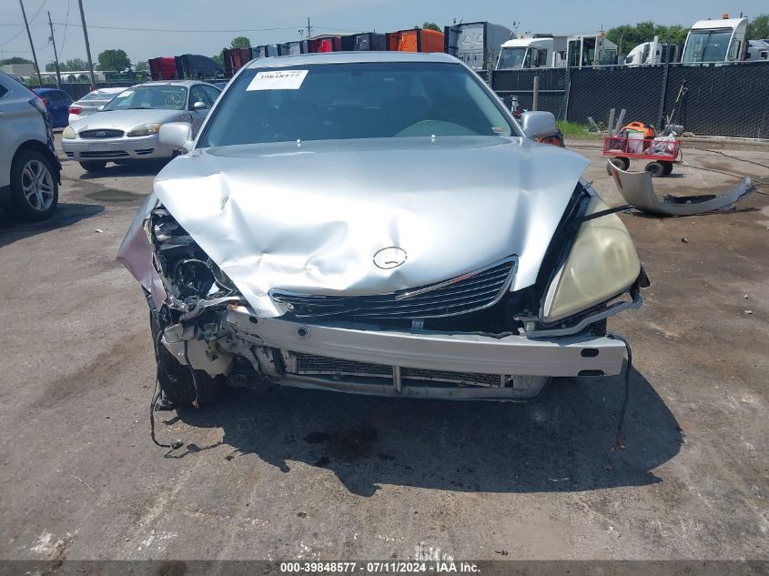 2006 Lexus Es 330 VIN: JTHBA30G365151168 Lot: 39848577