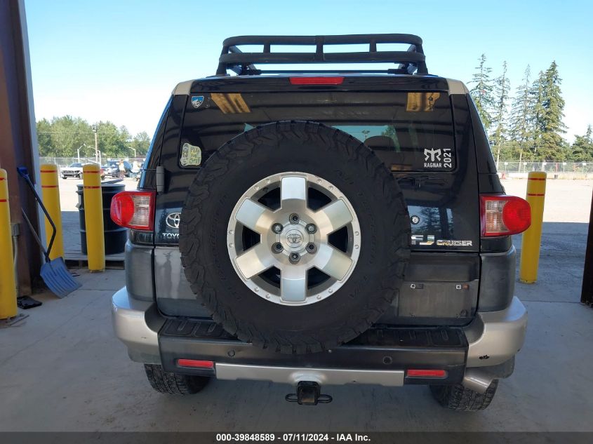 2007 Toyota Fj Cruiser VIN: JTEBU11FX70089846 Lot: 39848589