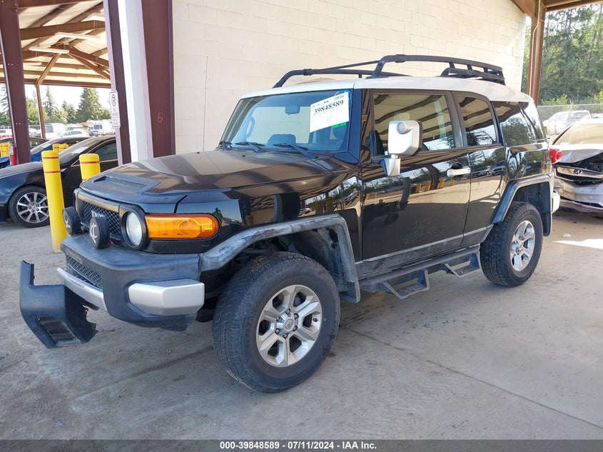 2007 Toyota Fj Cruiser VIN: JTEBU11FX70089846 Lot: 39848589