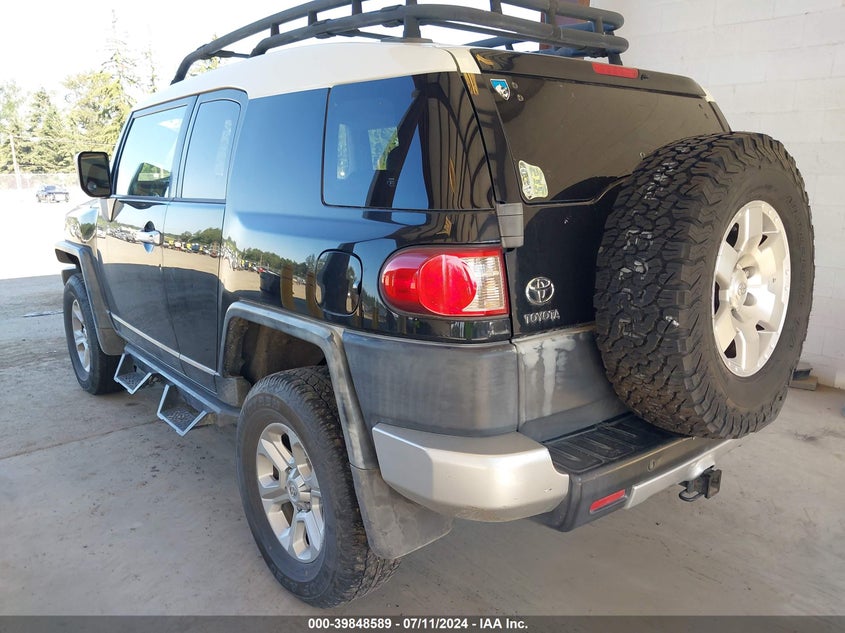 2007 Toyota Fj Cruiser VIN: JTEBU11FX70089846 Lot: 39848589
