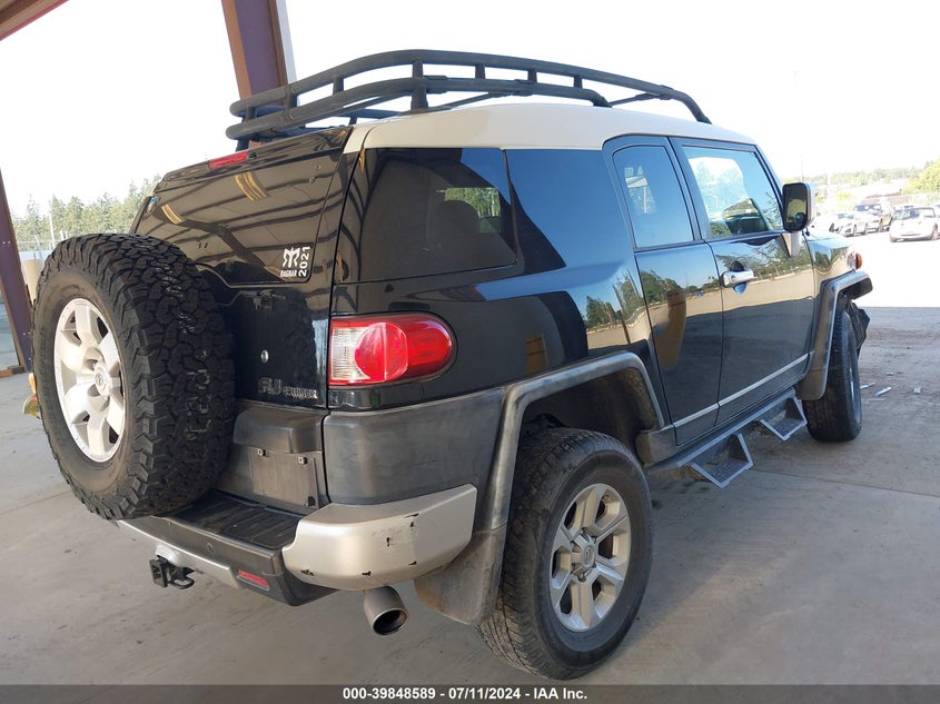 2007 Toyota Fj Cruiser VIN: JTEBU11FX70089846 Lot: 39848589