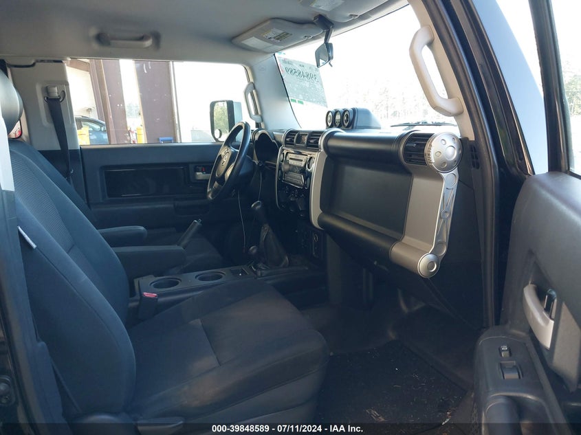 2007 Toyota Fj Cruiser VIN: JTEBU11FX70089846 Lot: 39848589