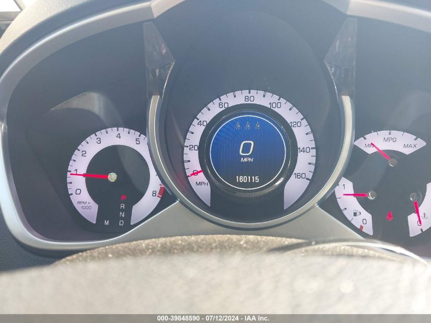 2011 Cadillac Srx Luxury Collection VIN: 3GYFNAEY2BS678576 Lot: 39848590