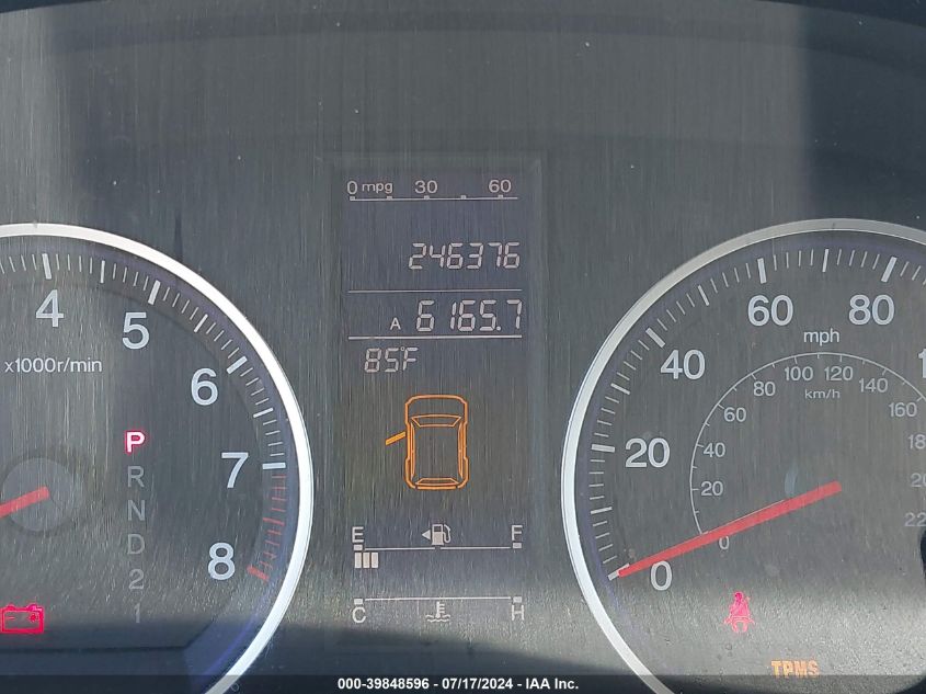 2010 Honda Cr-V Ex-L VIN: 5J6RE4H75AL092895 Lot: 39848596