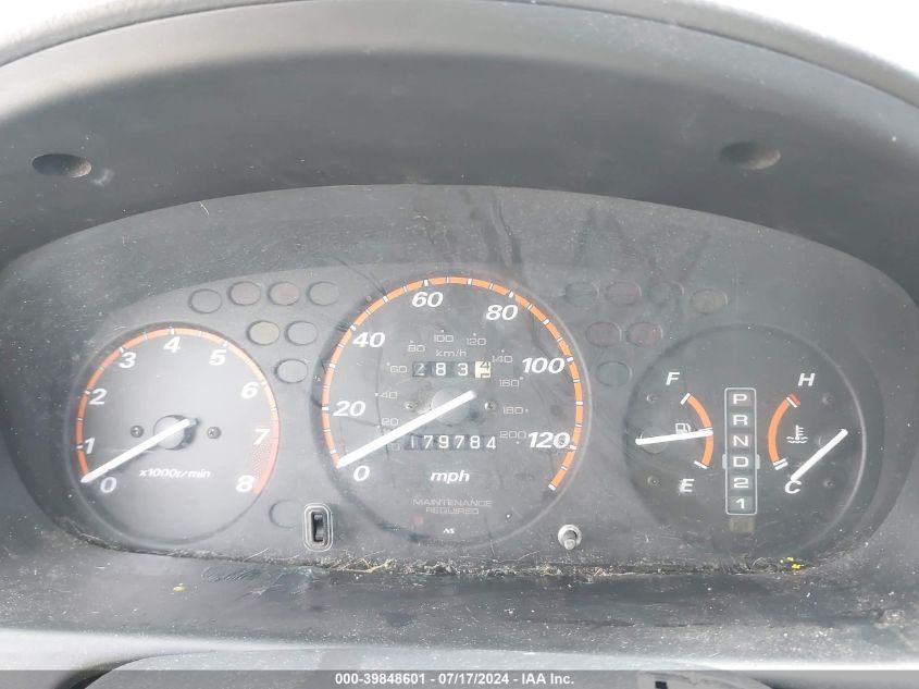 1999 Honda Cr-V Lx VIN: JHLRD2849XC020659 Lot: 39848601