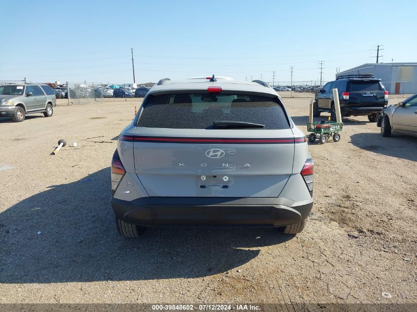 2024 Hyundai Kona Sel VIN: KM8HB3AB7RU171537 Lot: 39848602