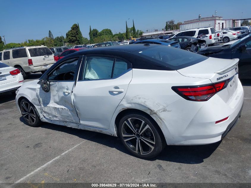 2022 Nissan Sentra Sr Xtronic Cvt VIN: 3N1AB8DV5NY304203 Lot: 39848629