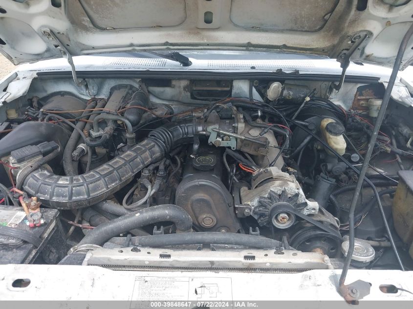 1991 Ford Ranger VIN: 1FTCR10A9MUB54058 Lot: 39848647