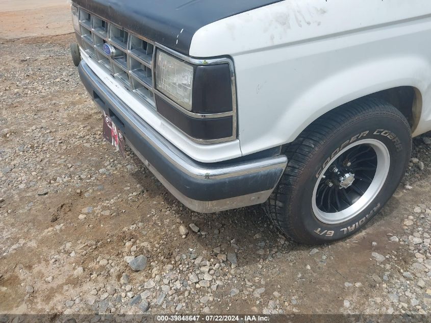 1991 Ford Ranger VIN: 1FTCR10A9MUB54058 Lot: 39848647