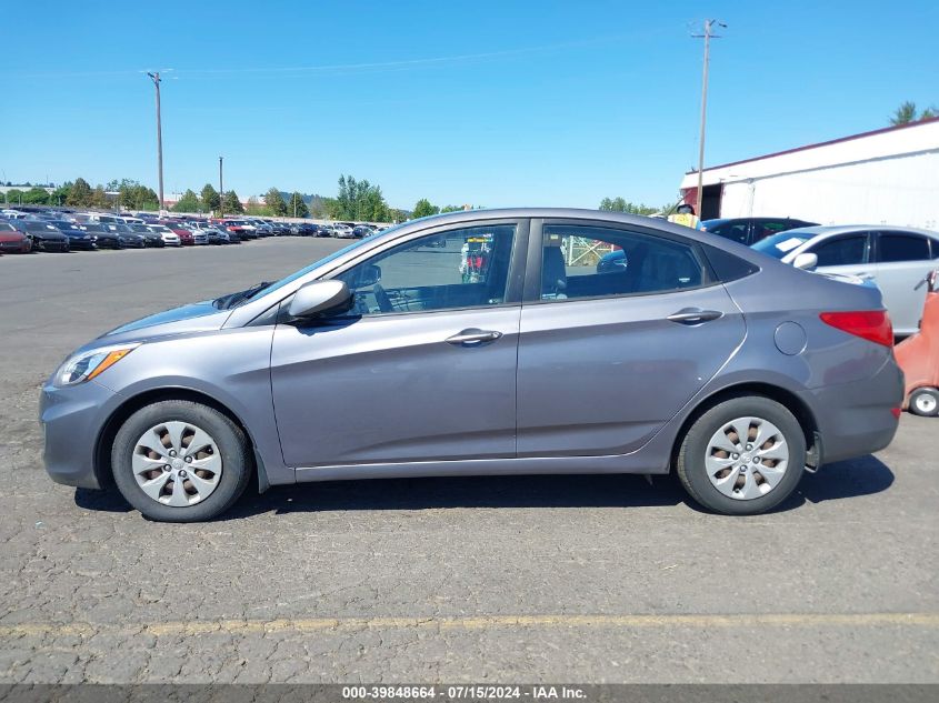 KMHCT4AE6GU956264 2016 Hyundai Accent Se