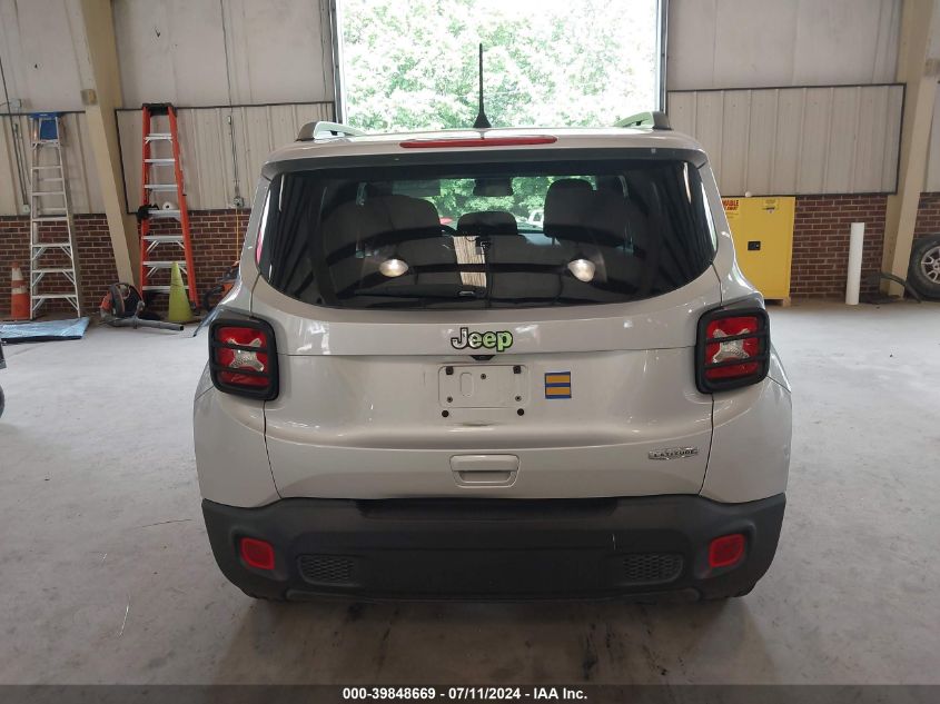 2019 Jeep Renegade Latitude Fwd VIN: ZACNJABB0KPK84442 Lot: 39848669