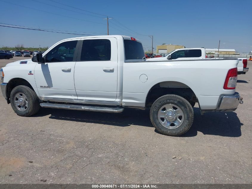 2022 Ram 2500 Big Horn 4X4 6'4 Box VIN: 3C6UR5DL3NG248374 Lot: 39848671