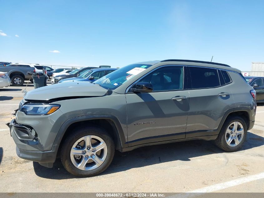 2024 Jeep Compass Latitude 4X4 VIN: 3C4NJDBN5RT581949 Lot: 39848672