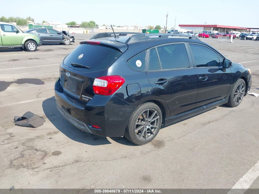 2013 Subaru Impreza 2.0I Sport Premium VIN: JF1GPAL66D2884882 Lot: 39848679