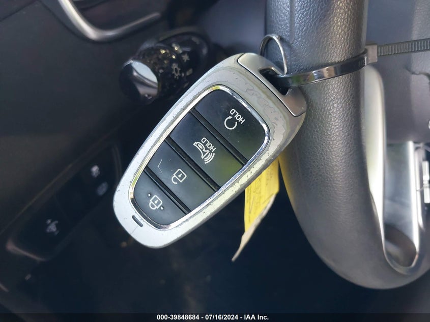 VIN KM8JBCA19NU072754 2022 HYUNDAI TUCSON HYBRID BLUE