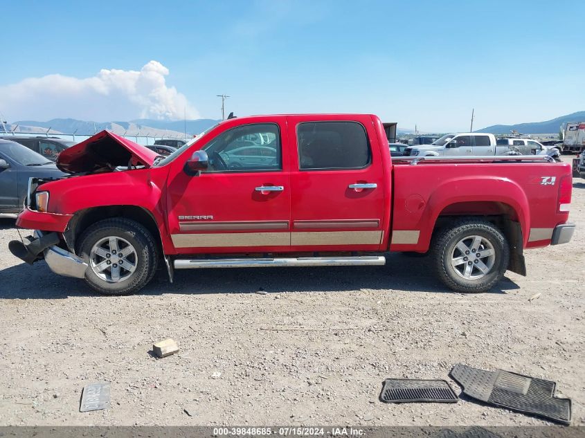 2013 GMC Sierra 1500 Sle VIN: 3GTP2VE78DG284877 Lot: 39848685