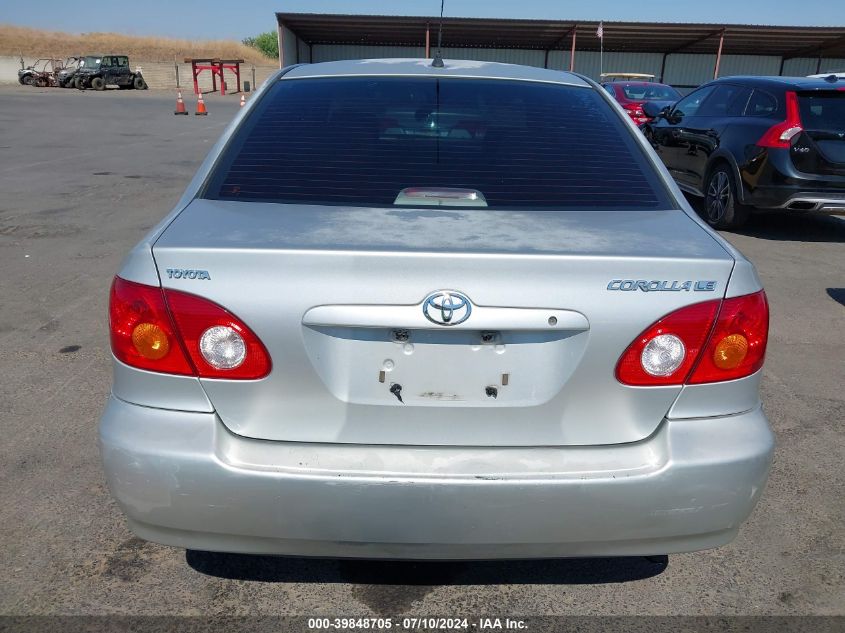 2004 Toyota Corolla Le VIN: 1NXBR32E74Z340667 Lot: 39848705