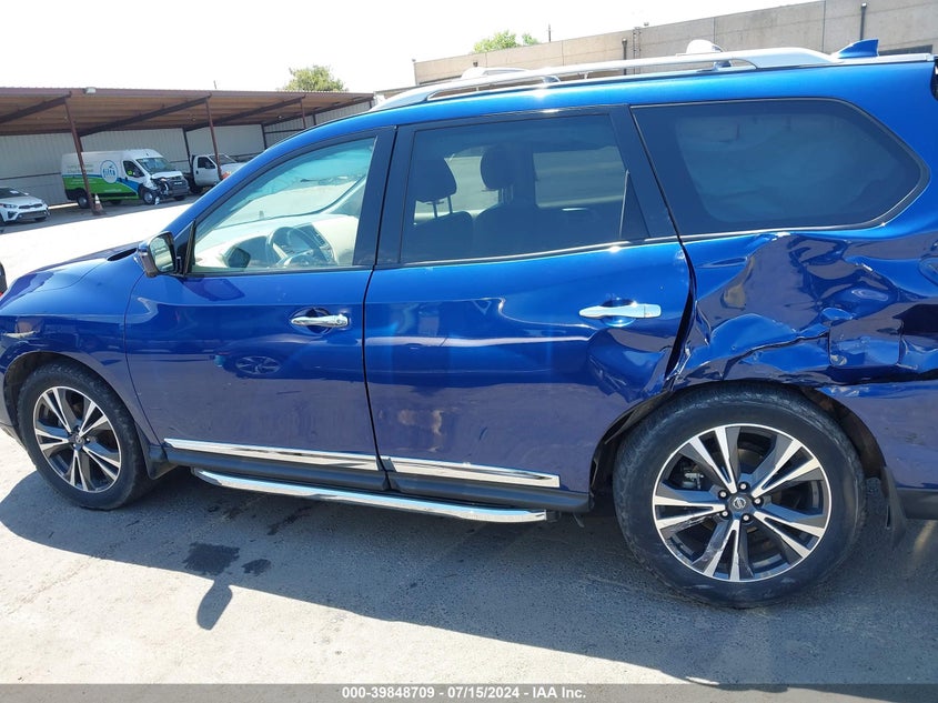 2020 Nissan Pathfinder Platinum 4Wd VIN: 5N1DR2DM1LC620998 Lot: 39848709