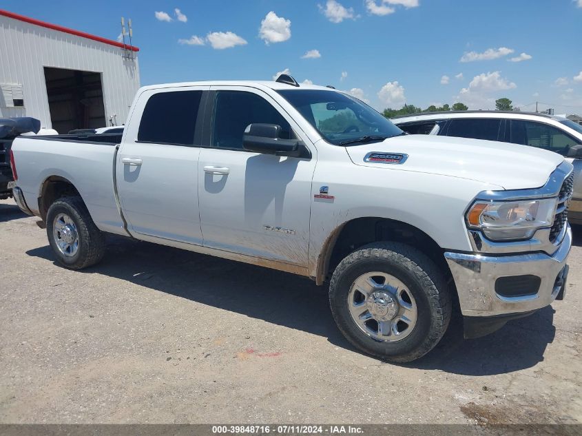 2022 Ram 2500 Big Horn 4X4 6'4 Box VIN: 3C6UR5DL7NG104231 Lot: 39848716