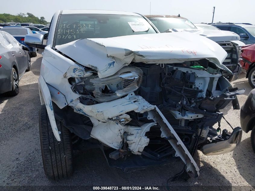 2018 Toyota Tacoma Limited VIN: 5TFGZ5ANXJX144515 Lot: 39848723