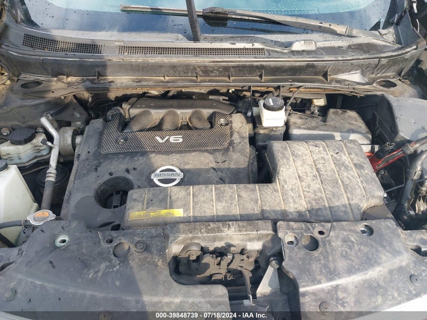 2012 Nissan Murano Sv VIN: JN8AZ1MW3CW200665 Lot: 39848739