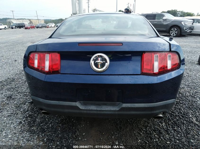 2012 Ford Mustang V6/V6 Premium VIN: 1ZVBP8AM3CS724730 Lot: 39848771