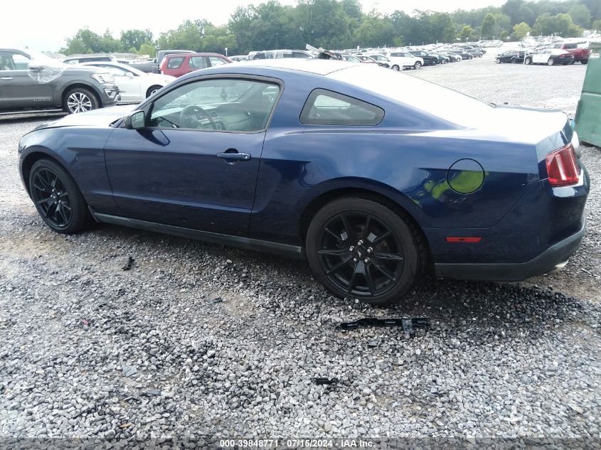 2012 Ford Mustang V6/V6 Premium VIN: 1ZVBP8AM3CS724730 Lot: 39848771