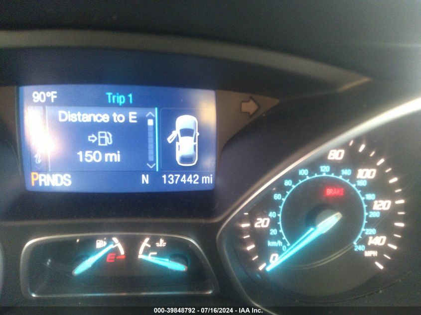 2015 Ford Escape Se VIN: 1FMCU9G95FUC80943 Lot: 39848792