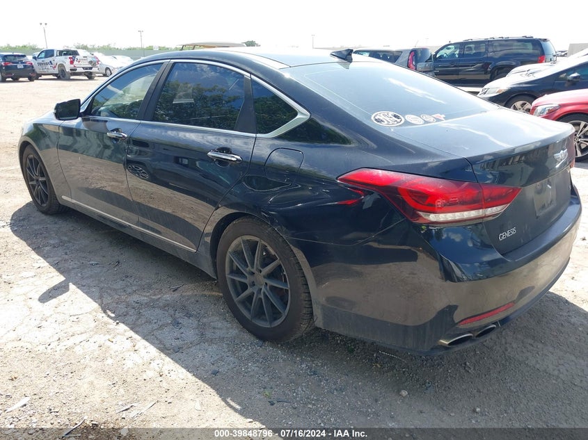 2015 Hyundai Genesis 5.0 VIN: KMHGN4JF4FU021411 Lot: 39848796