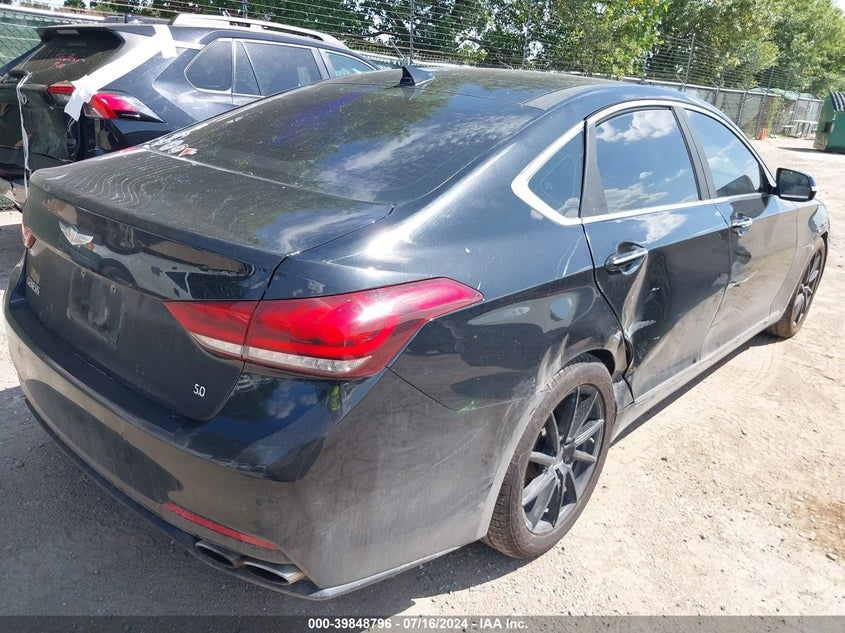 2015 Hyundai Genesis 5.0 VIN: KMHGN4JF4FU021411 Lot: 39848796