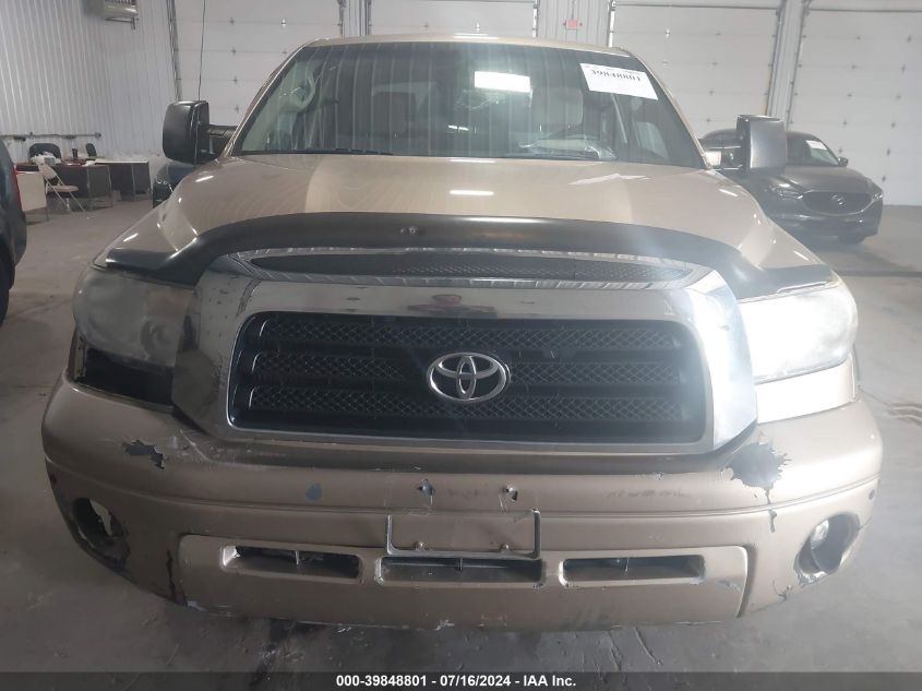 2007 Toyota Tundra Crewmax Sr5 VIN: 5TBDV54177S464129 Lot: 39848801