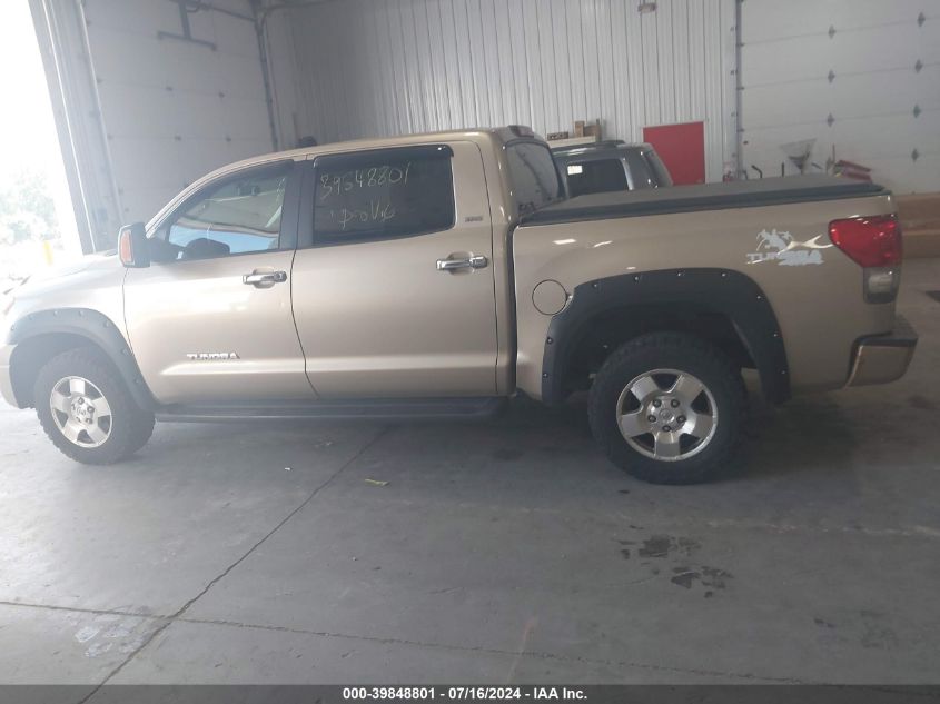 2007 Toyota Tundra Crewmax Sr5 VIN: 5TBDV54177S464129 Lot: 39848801