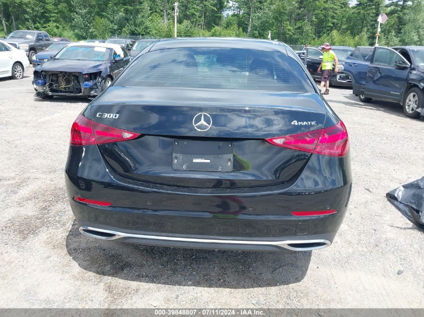 2022 Mercedes-Benz C 300 4Matic VIN: W1KAF4HB8NR053120 Lot: 39848807