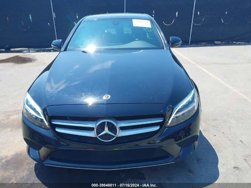 2019 Mercedes-Benz C 300 4Matic VIN: 55SWF8EB4KU295799 Lot: 39848811