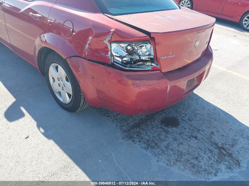 2009 Dodge Avenger Se/Sxt VIN: 1B3LC46B19N508466 Lot: 39848812