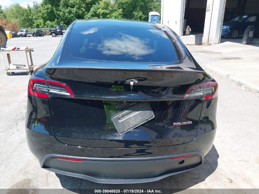 2020 Tesla Model Y VIN: 5YJYGDEF2LF028097 Lot: 39848825