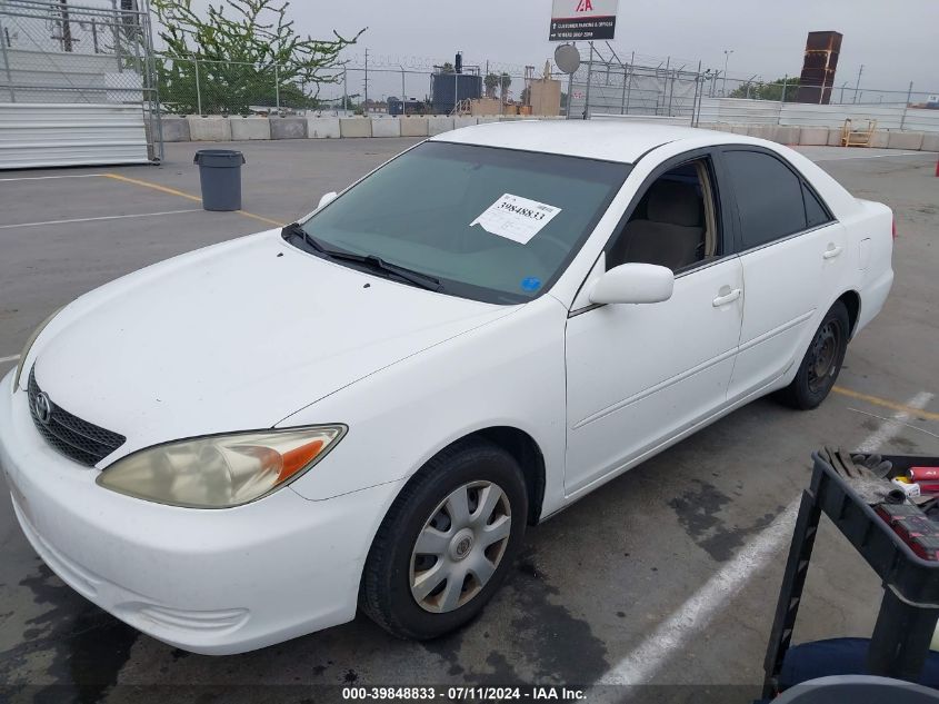 2004 Toyota Camry Le VIN: 4T1BE32K54U356271 Lot: 39848833