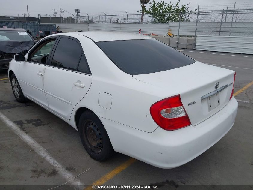 2004 Toyota Camry Le VIN: 4T1BE32K54U356271 Lot: 39848833