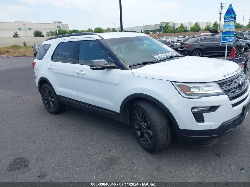 2018 Ford Explorer Xlt VIN: 1FM5K7D86JGB79576 Lot: 39848845