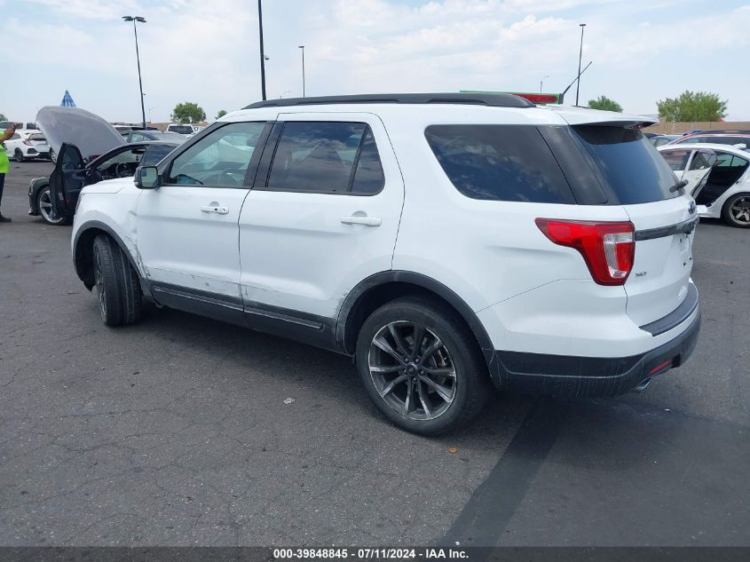 2018 Ford Explorer Xlt VIN: 1FM5K7D86JGB79576 Lot: 39848845
