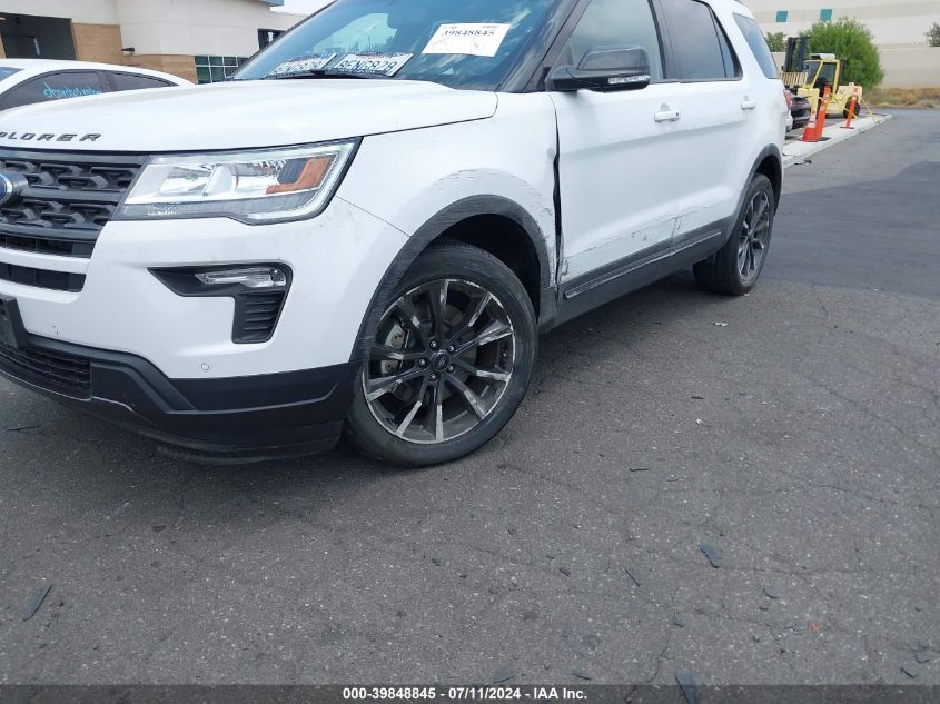 2018 Ford Explorer Xlt VIN: 1FM5K7D86JGB79576 Lot: 39848845
