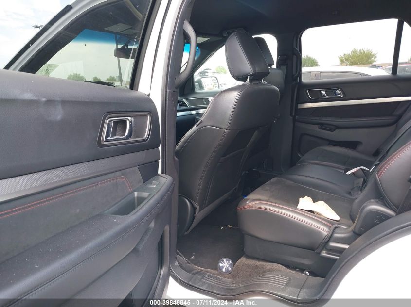 2018 Ford Explorer Xlt VIN: 1FM5K7D86JGB79576 Lot: 39848845