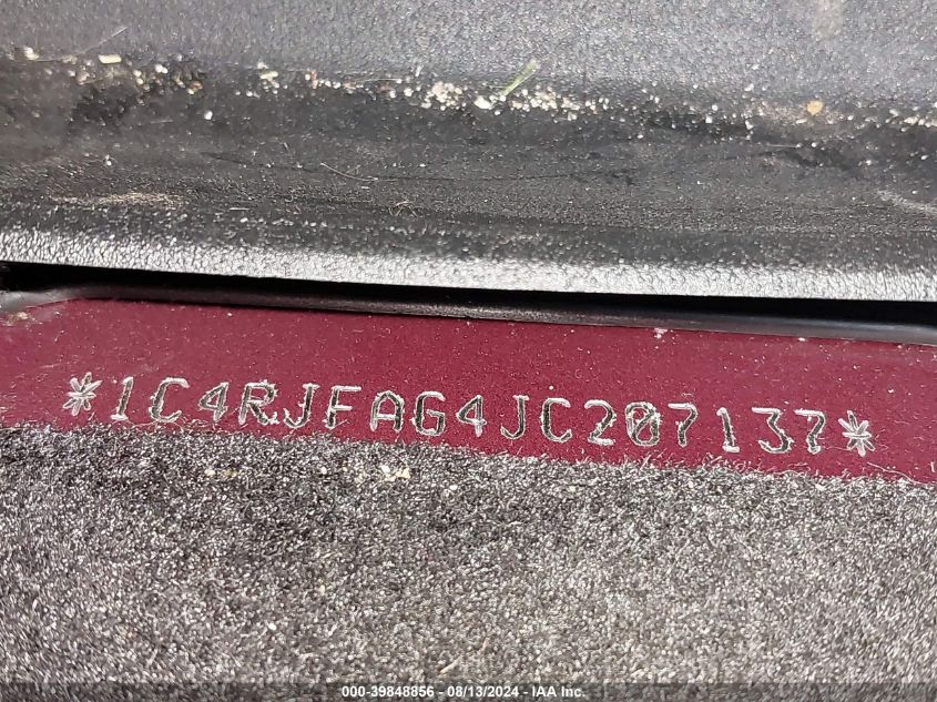 2018 JEEP GRAND CHEROKEE LAREDO - 1C4RJFAG4JC207137