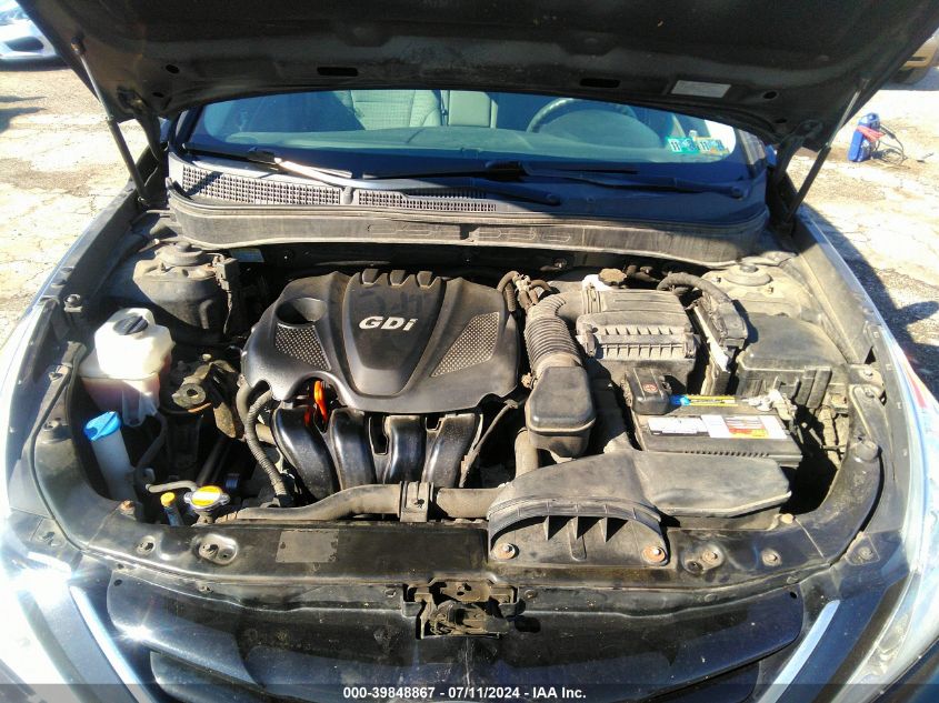 5NPEB4AC0BH192736 2011 Hyundai Sonata Gls