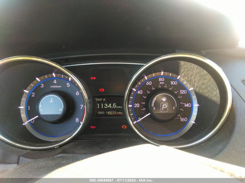 5NPEB4AC0BH192736 2011 Hyundai Sonata Gls