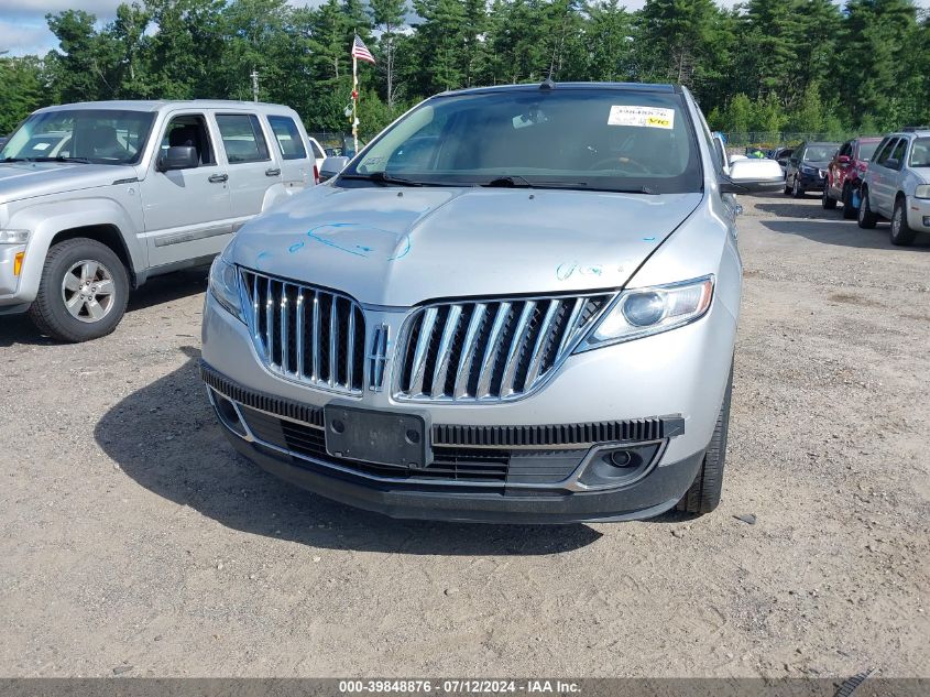 2012 Lincoln Mkx VIN: 2LMDJ8JK0CBL11248 Lot: 39848876