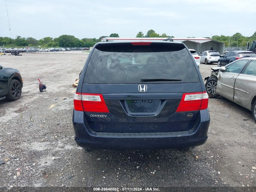 2007 Honda Odyssey Ex-L VIN: 5FNRL38767B132189 Lot: 39848882