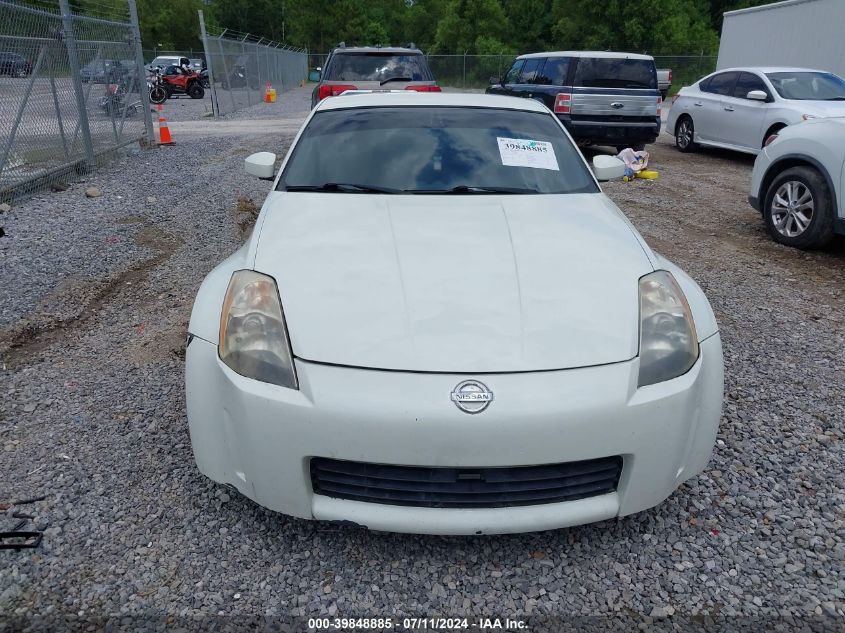 2004 Nissan 350Z Enthusiast VIN: JN1AZ34D04T151436 Lot: 39848885